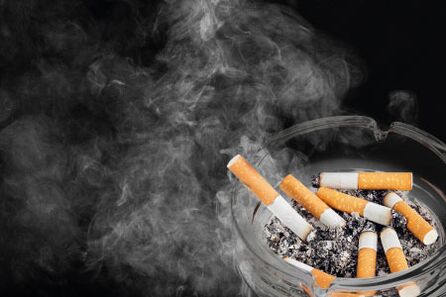 Cigarettes containing large quantities of dangerous substances